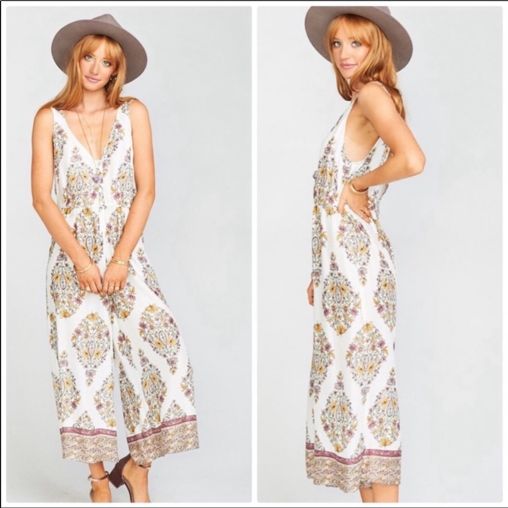 Show Me Your Mumu floral dunaway jumpsuit
